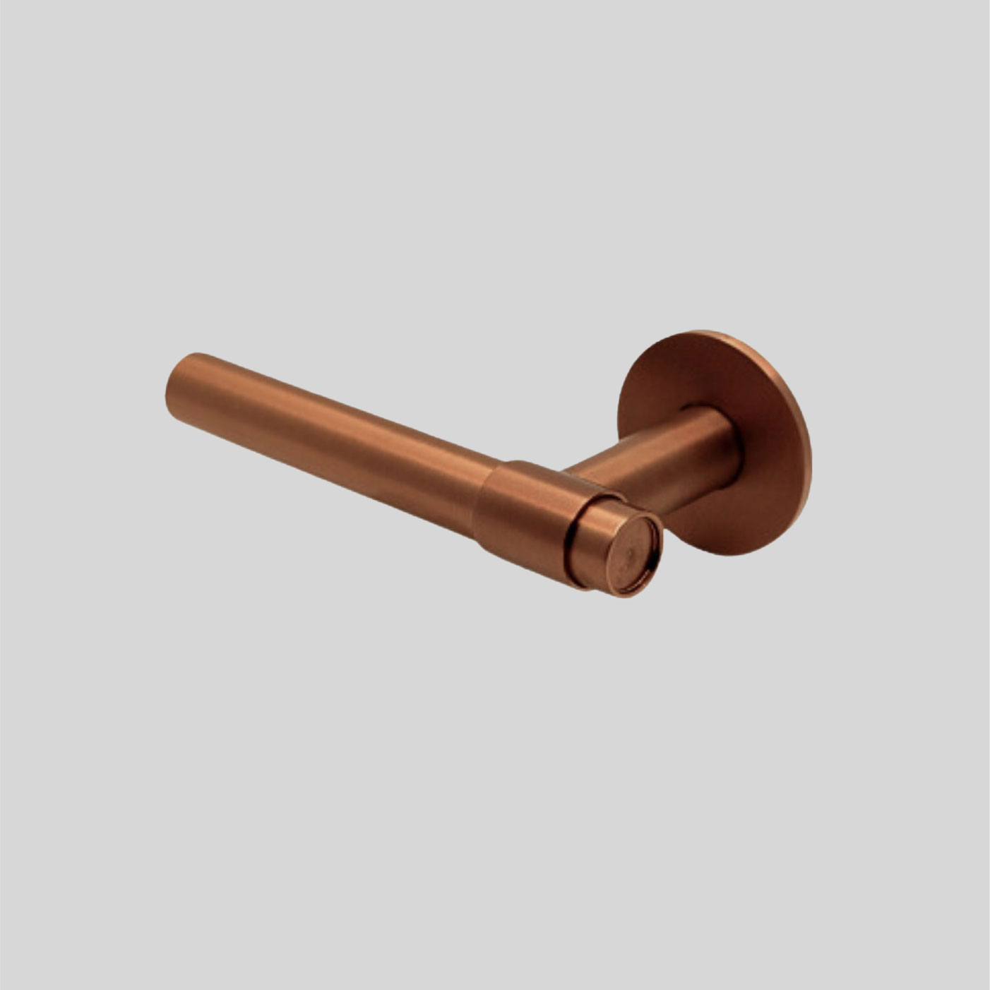 a lever door handle that forms part of the door hardware collection by Envo Solutions London