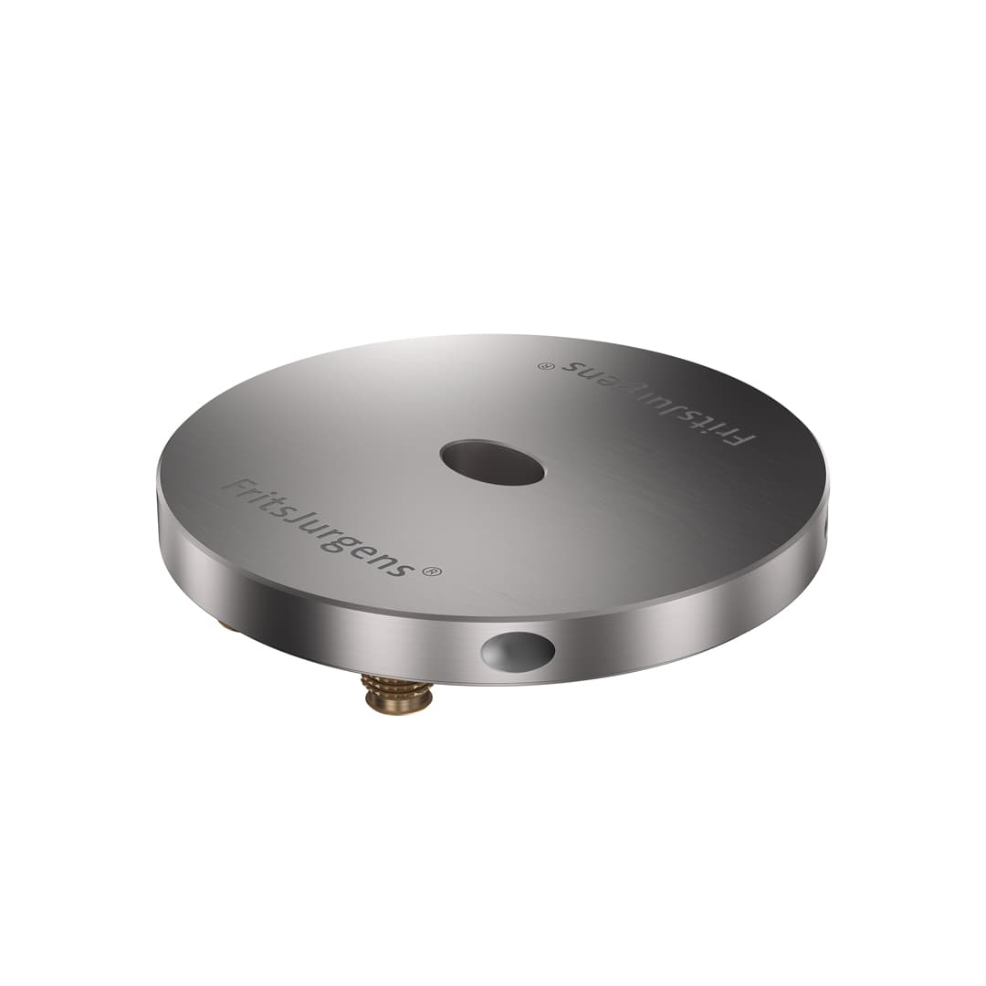 Round floor plate for FritsJurgens pivot hinge