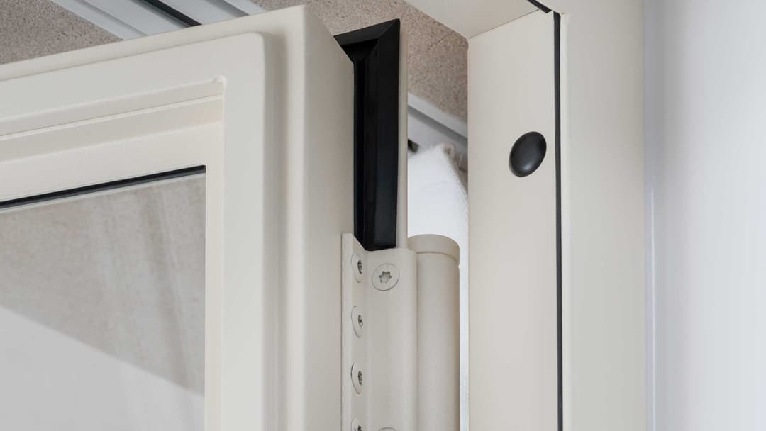 sealed steel glazed interior door